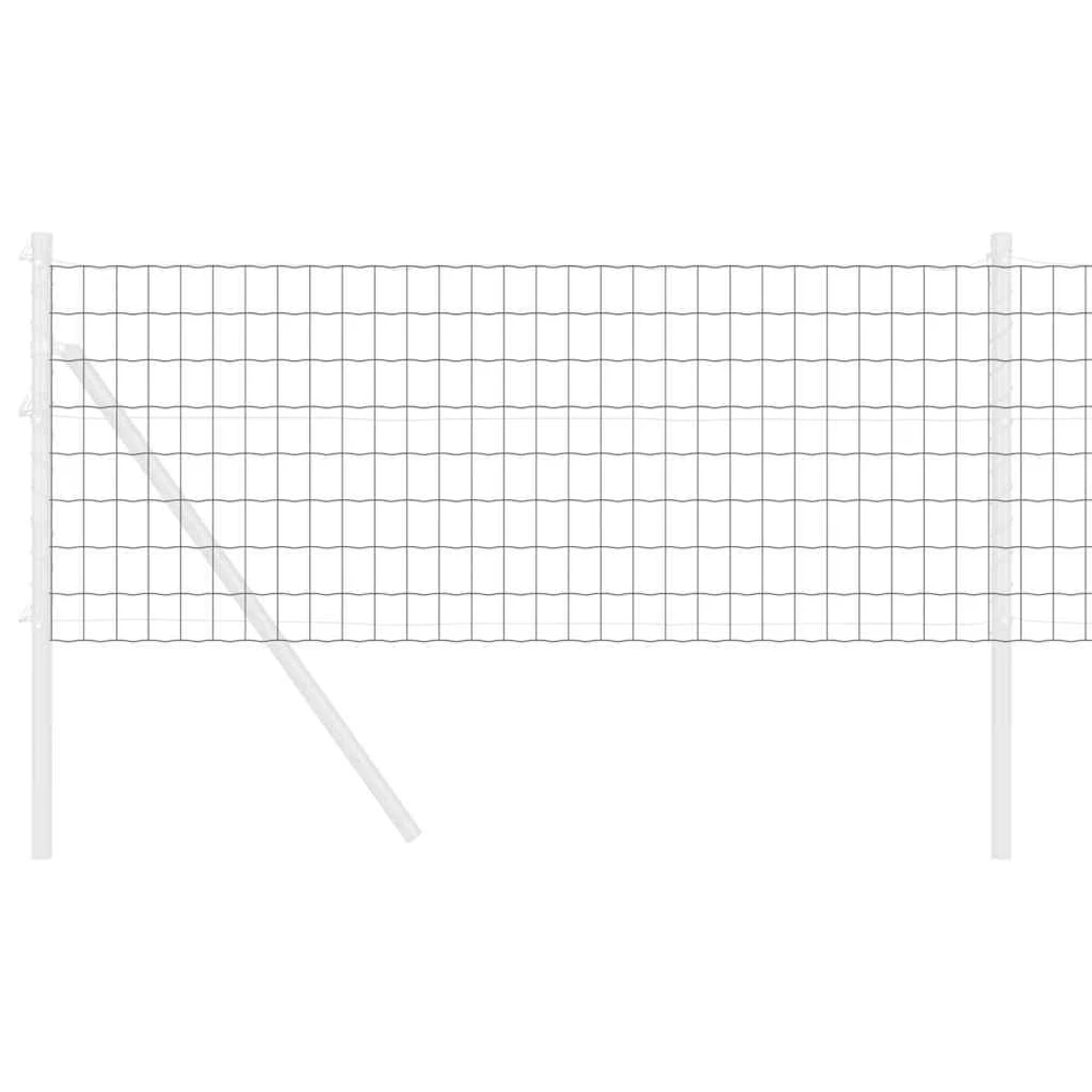 Euro tvora 0,6 x 25 m PVC padengta geležis Pilka