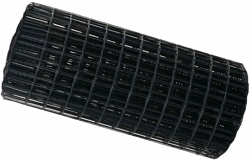 Euro tvora 0,6 x 50 m PVC padengta geležis Pilka