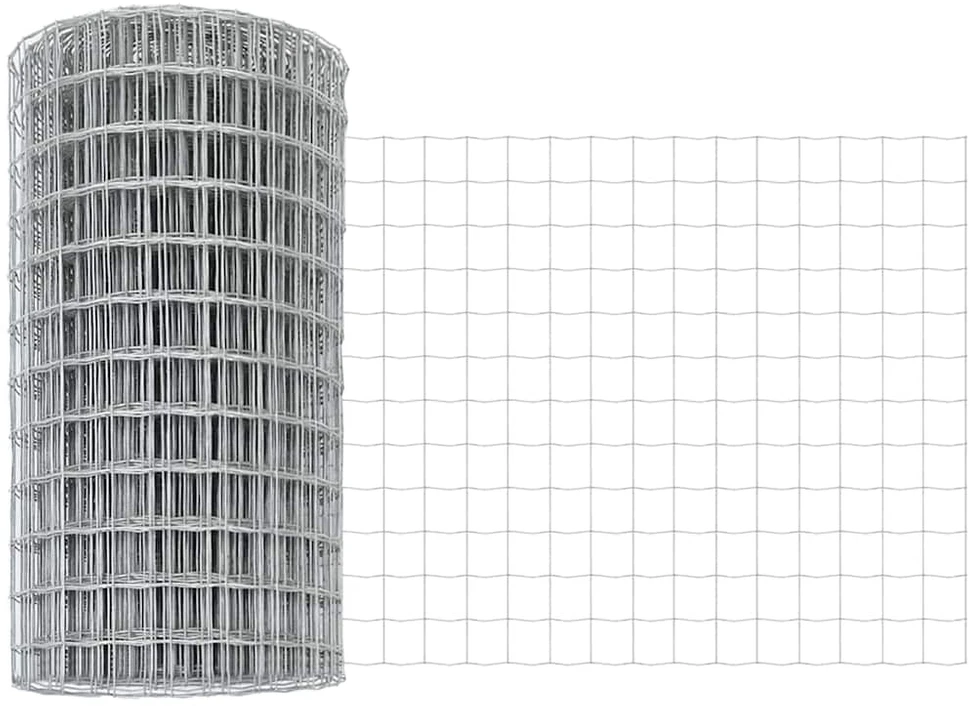 Euro tvora 0,8 x 10 m PVC padengta geležis