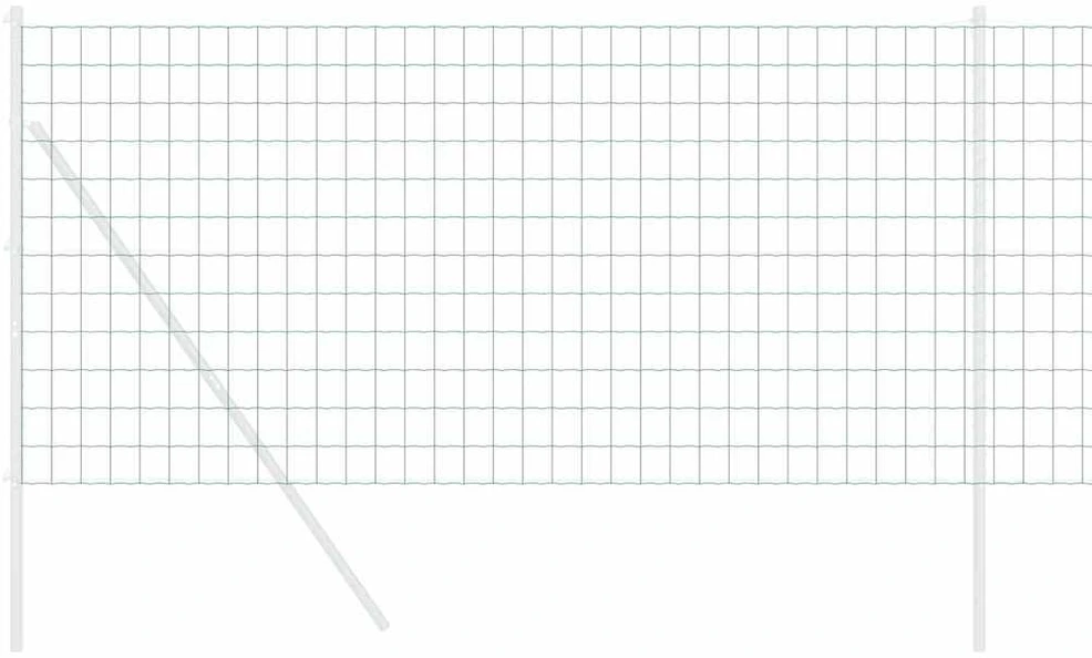Euro tvora 1 x 10 m PVC padengta geležis Žalia