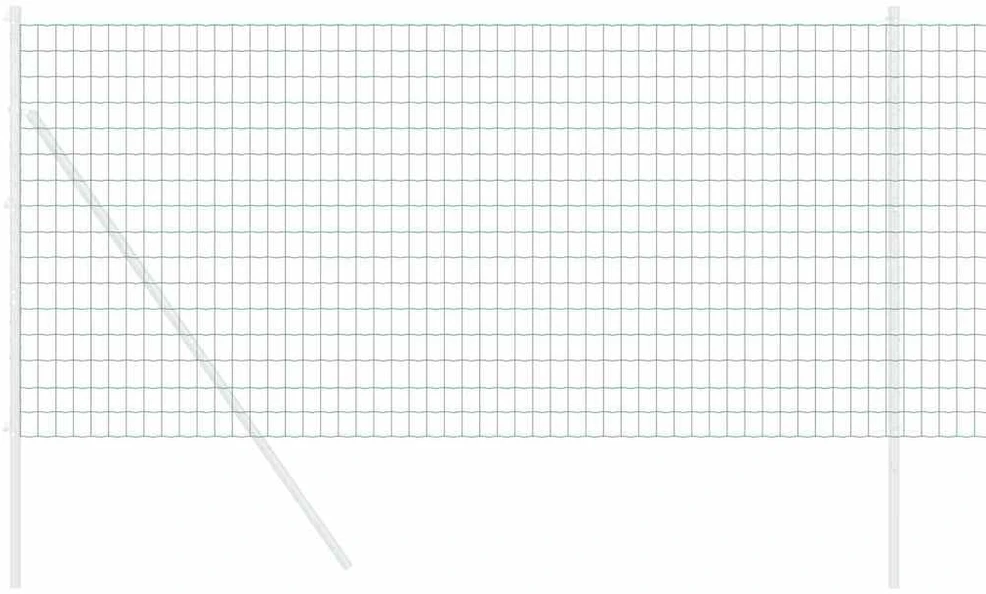 Euro tvora 1,2 x 25 m PVC padengta geležis Žalia