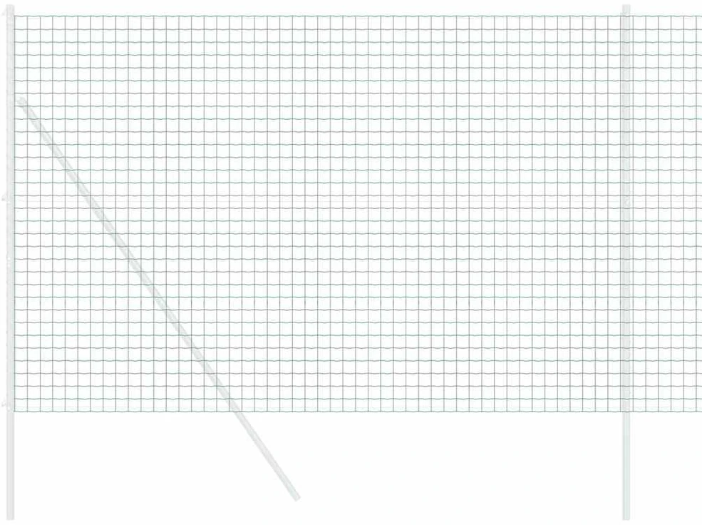 Euro tvora 1,5 x 10 m PVC padengta geležis Žalia