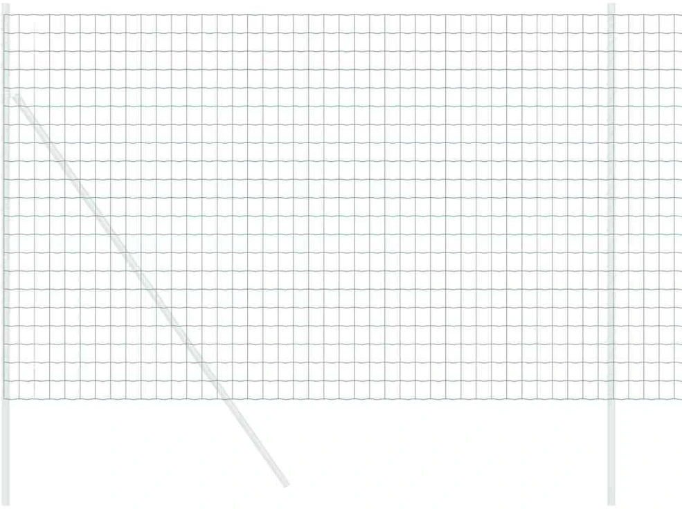 Euro tvora 1,6 x 10 m PVC padengta geležis Žalia