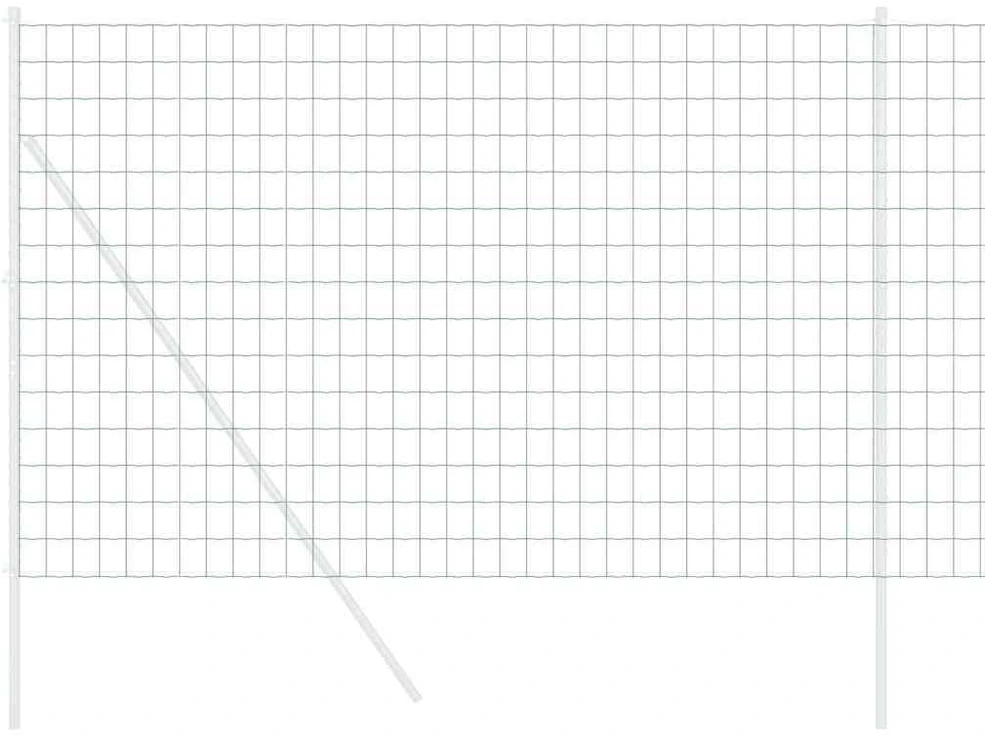Euro tvora 1,6 x 10 m PVC padengta geležis Žalia