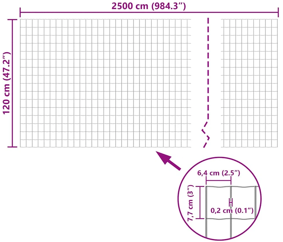 Euro tvora, pilka, 25x1,2m, plienas