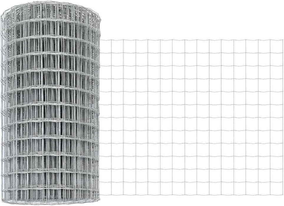 Euro tvoros su stulpu 50 x 0,4 m Galvanizuotas plienas