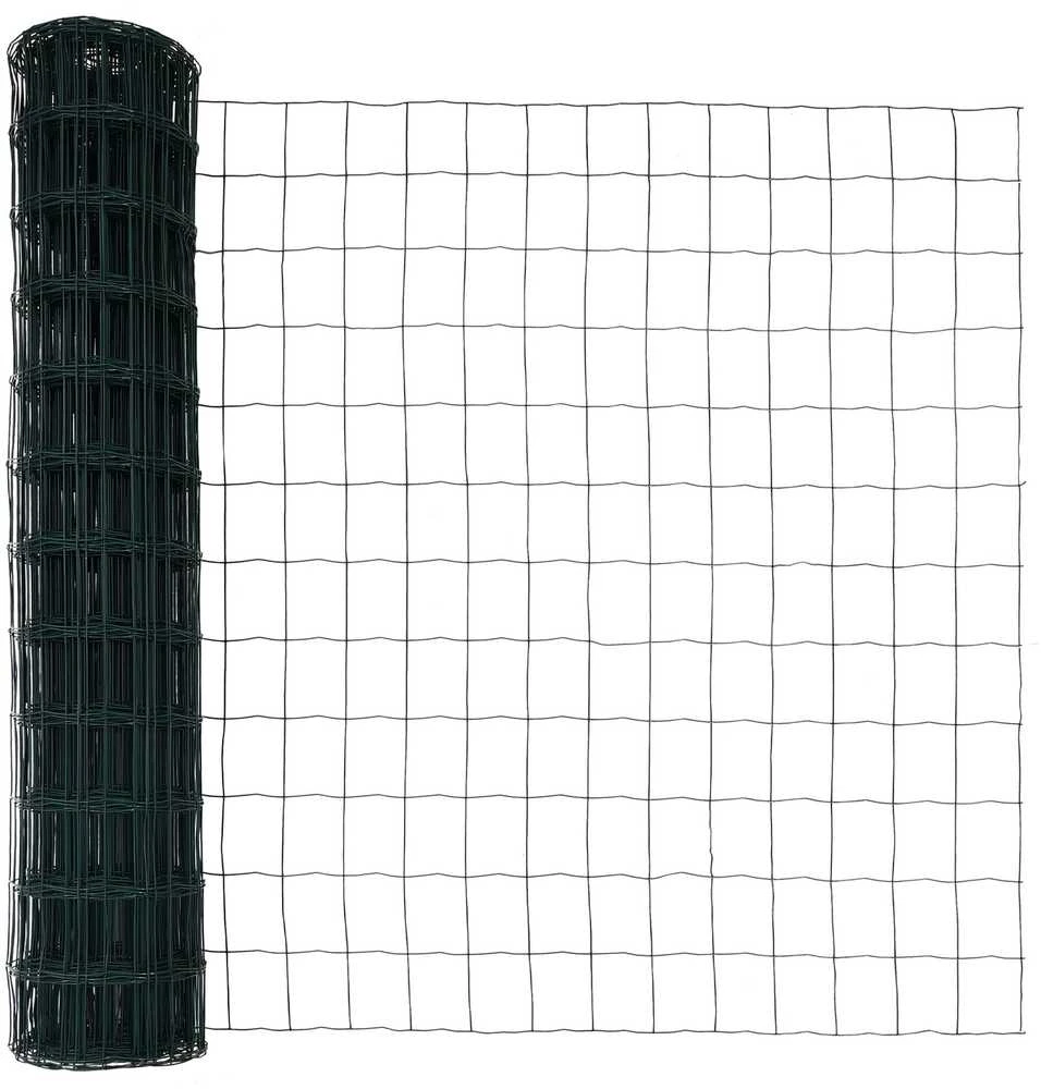 Euro tvoros žemės tvirtinimas 10 x 1,2 m PVC dengtas plienas