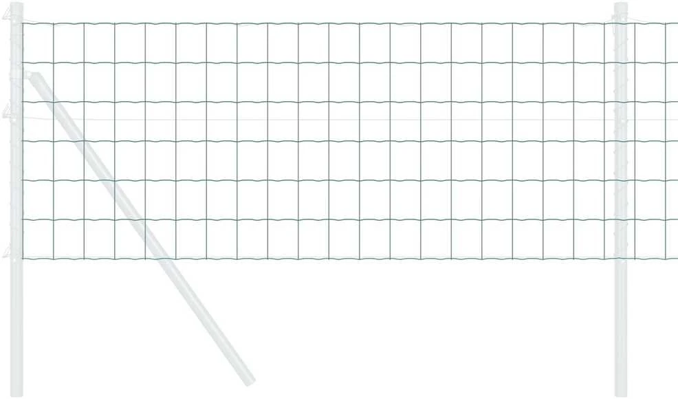 Euro tvora 0,4 x 25 m PVC padengta geležis Žalia