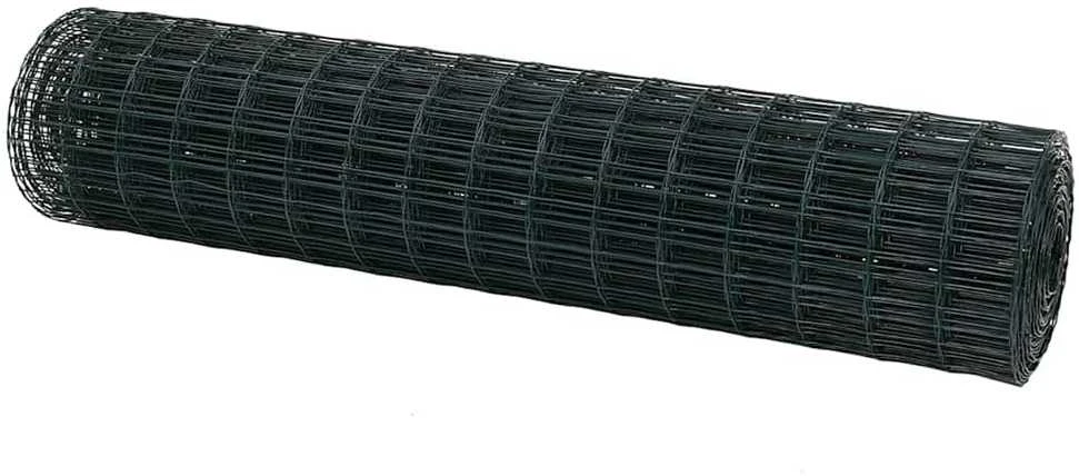 Euro tvora 1 x 10 m PVC padengta geležis Žalia