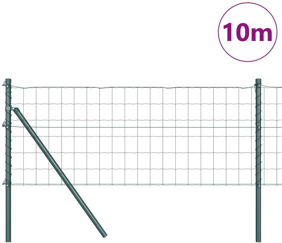 Euro tvoros žemės tvirtinimas 10 x 0,6 m PVC dengtas plienas