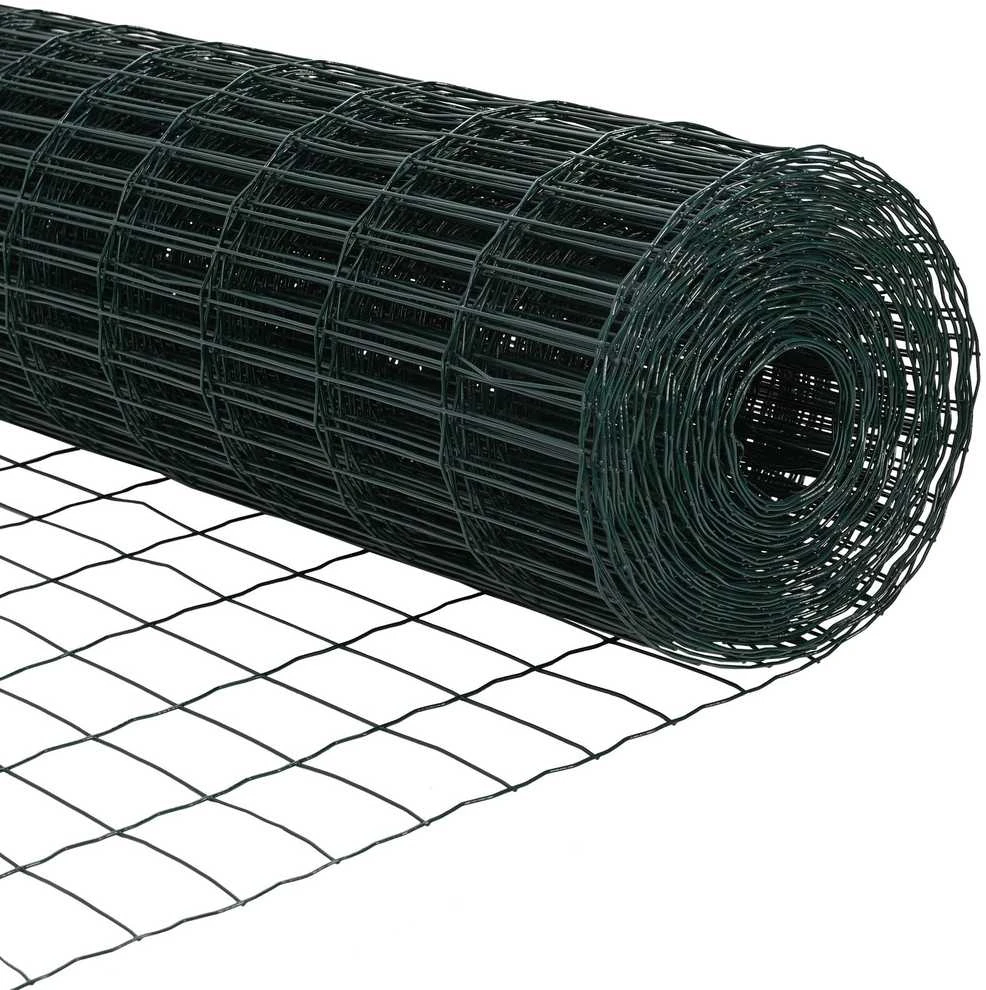 Euro tvora 0,4 x 10 m PVC padengta geležis Žalia