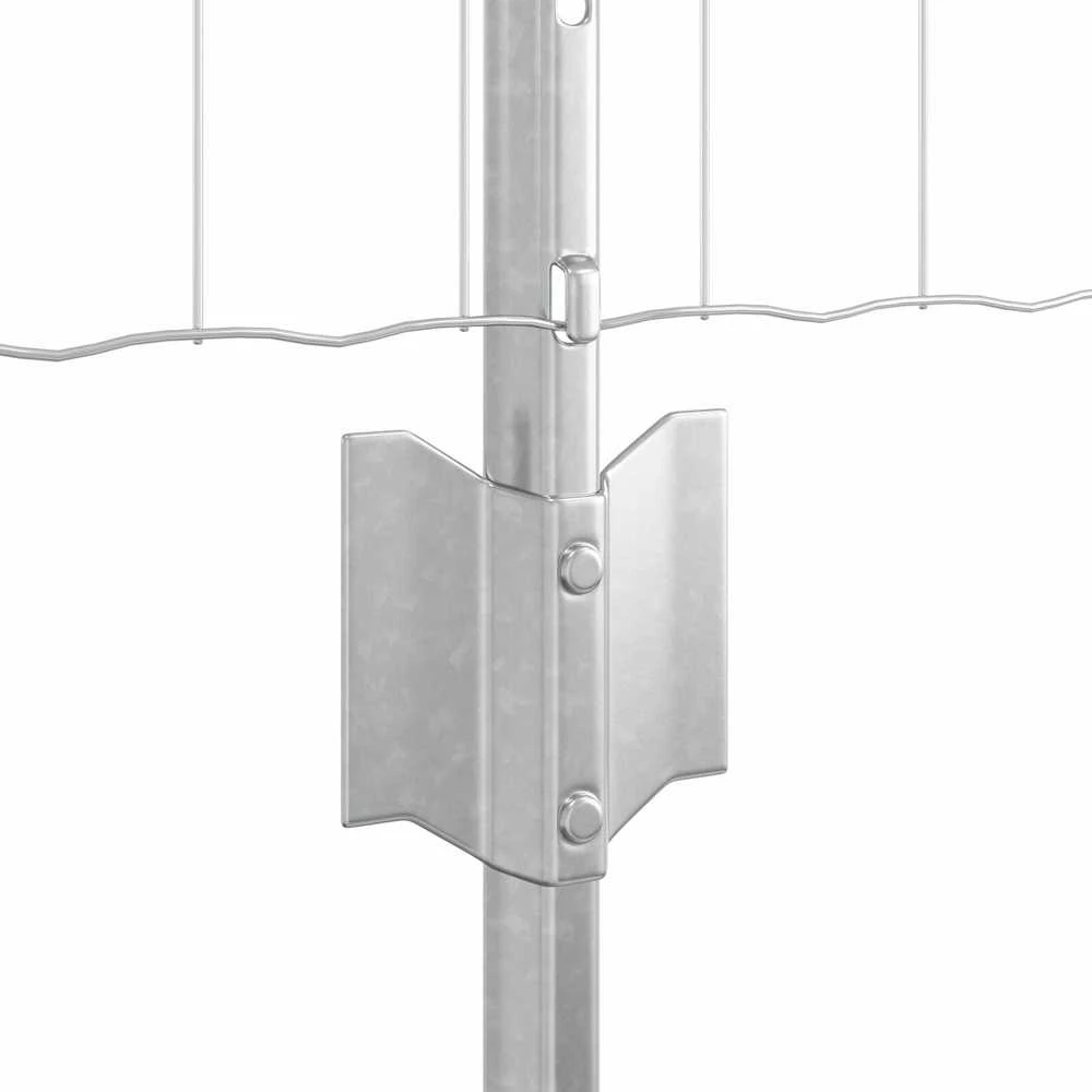 Euro tvoros su stulpu 25 x 0,8 m Galvanizuotas plienas