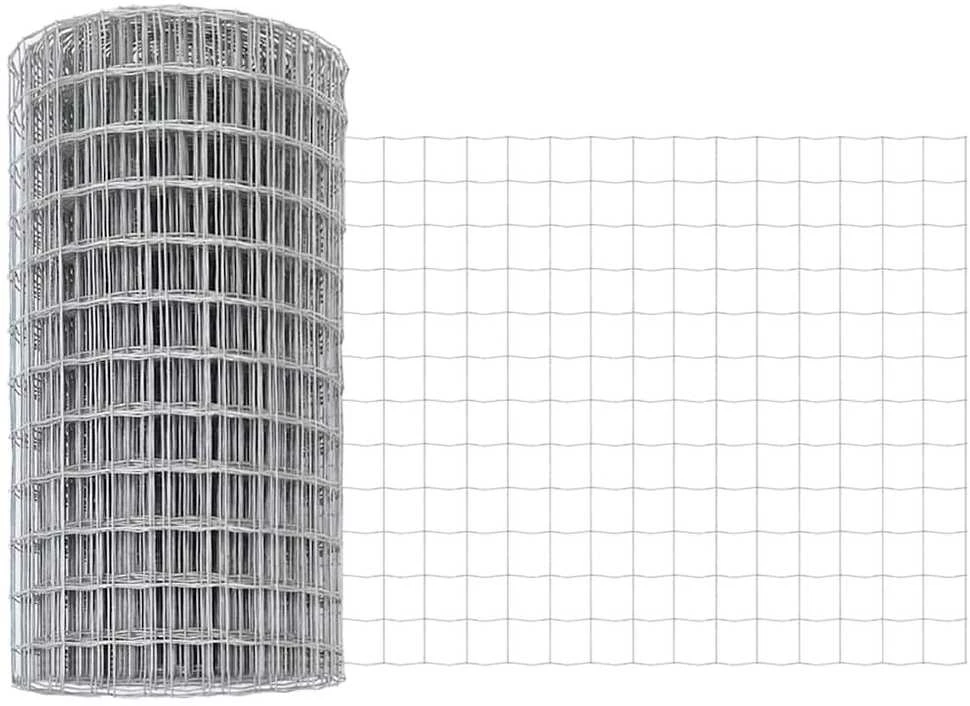 Euro tvoros su stulpu 25 x 0,4 m Galvanizuotas plienas