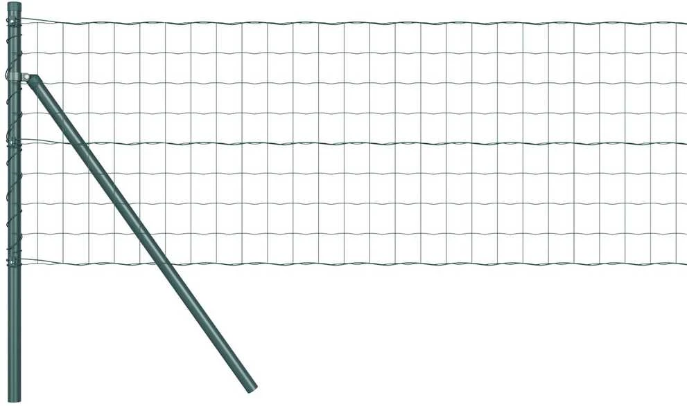 Euro tvoros žemės tvirtinimas 50 x 0,4 m PVC dengtas plienas