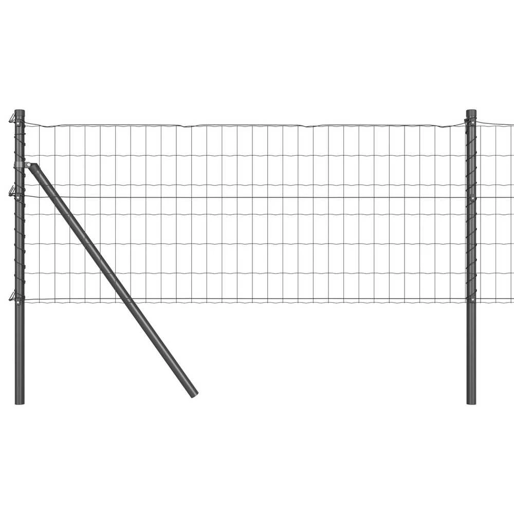 Euro tvoros žemės tvirtinimas 25 x 0,6 m PVC dengtas plienas