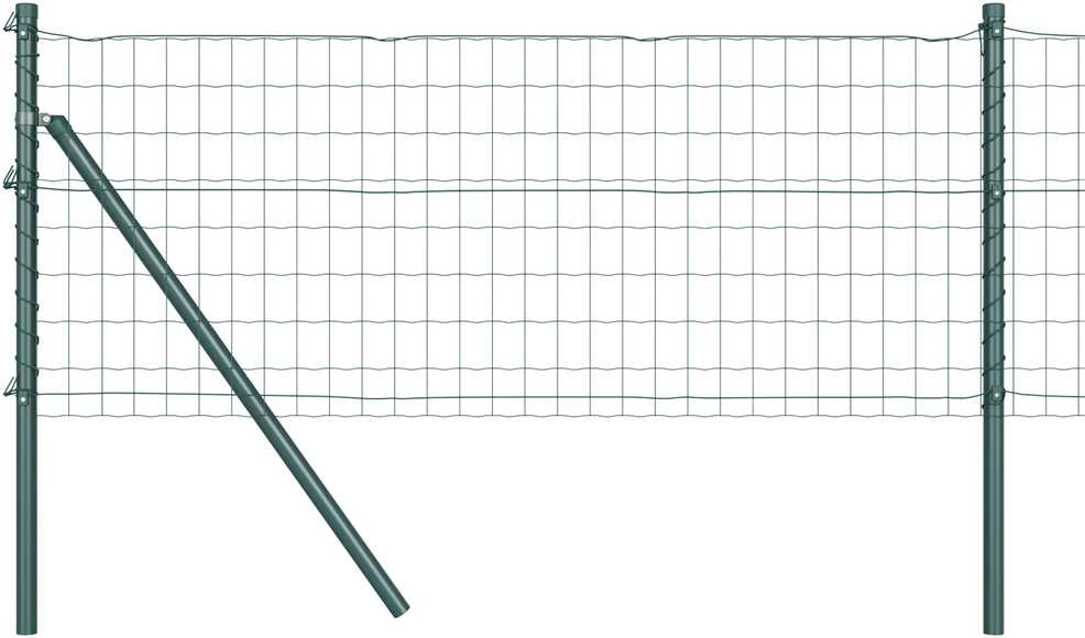 Euro tvoros žemės tvirtinimas 10 x 0,6 m PVC dengtas plienas