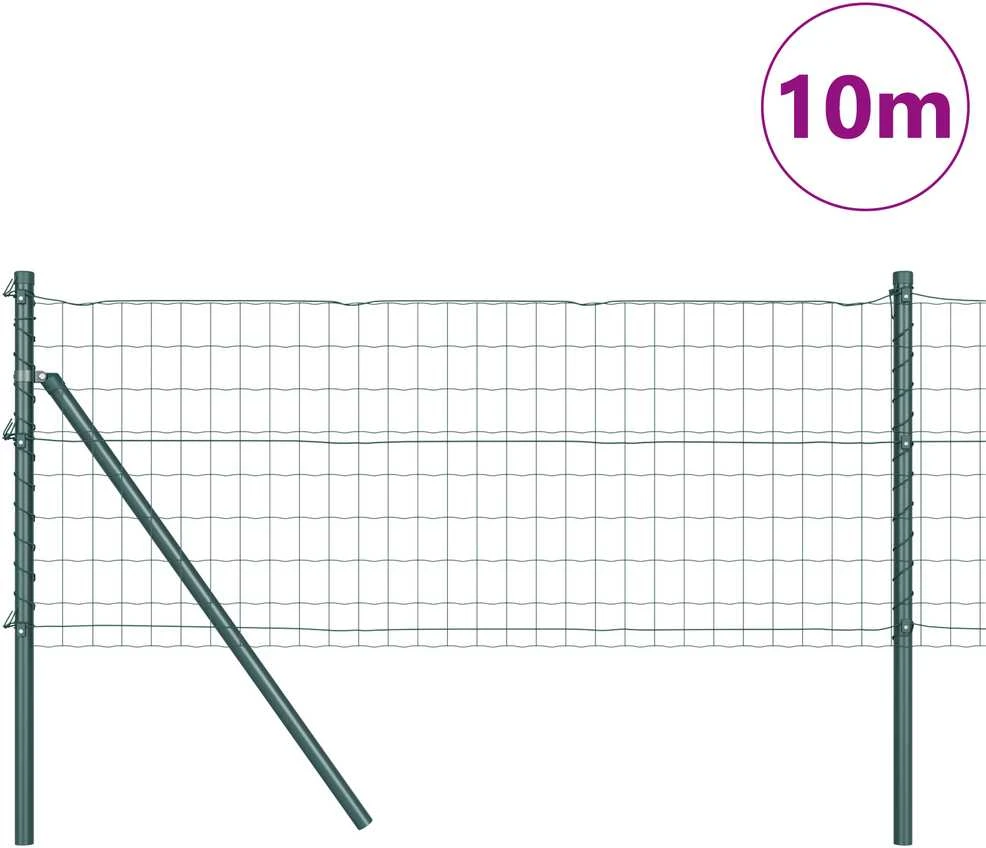 Euro tvoros žemės tvirtinimas 10 x 0,6 m PVC dengtas plienas