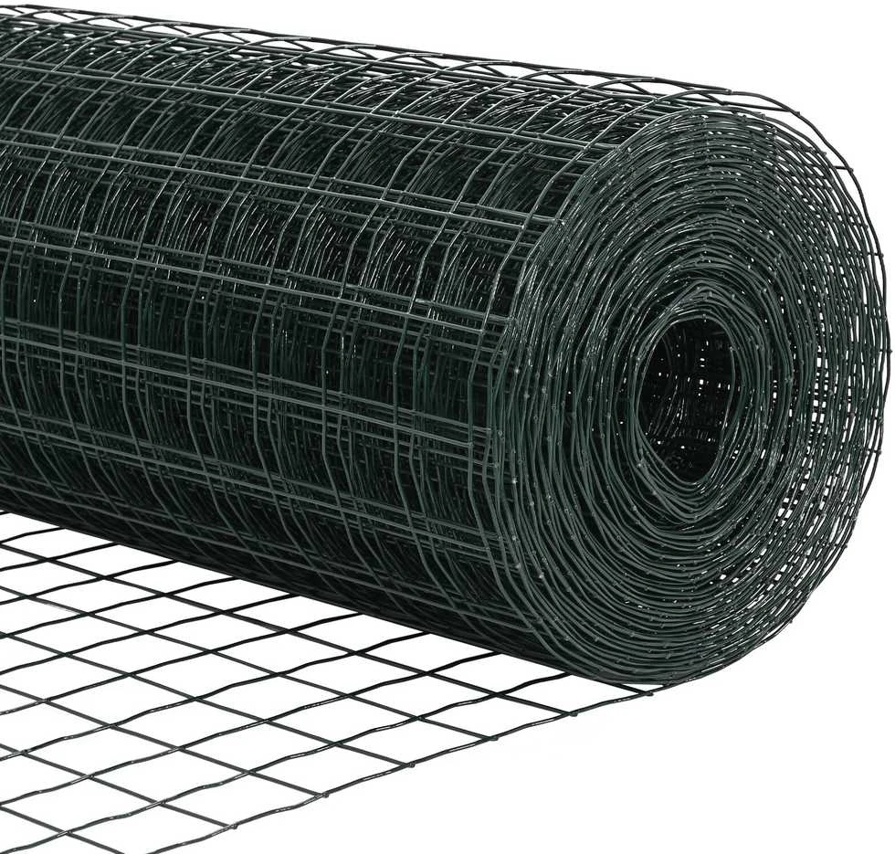 Euro tvoros žemės tvirtinimas 10 x 0,4 m PVC dengtas plienas