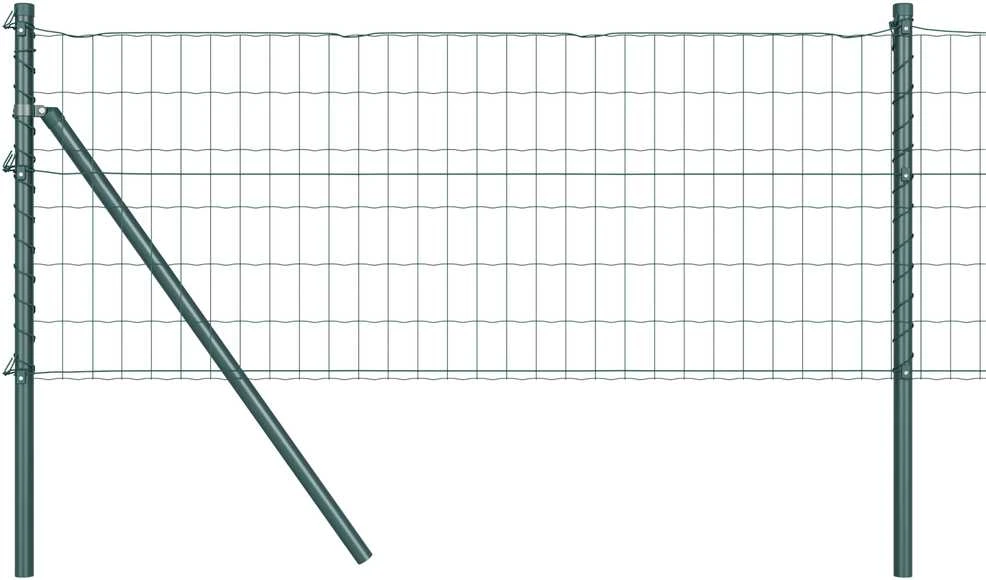 Euro tvoros žemės tvirtinimas 10 x 0,6 m PVC dengtas plienas