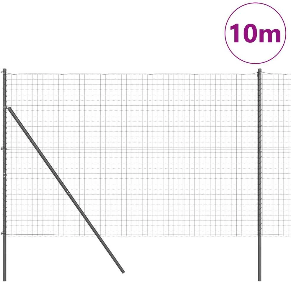 Euro tvoros žemės tvirtinimas 10 x 1,5 m PVC dengtas plienas