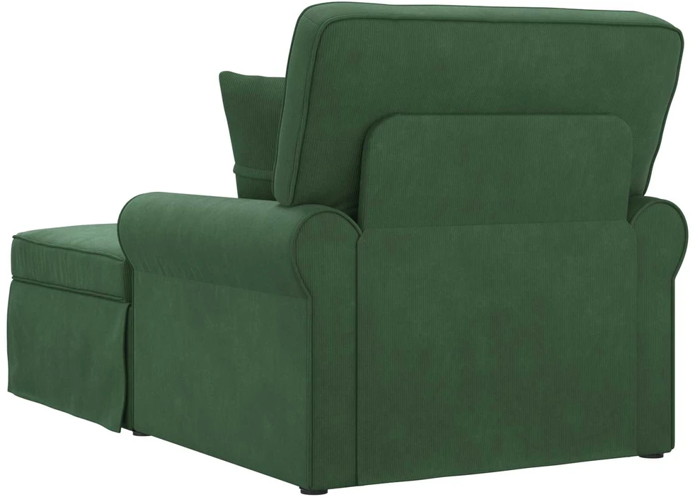 Sofa Faina su sijonu 3 vnt. Džiunglių žalia Kordūrinis audinys