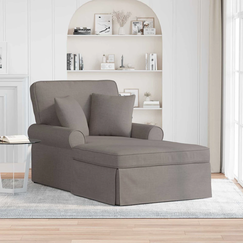 Sofa Faina su sijonu 3 vnt. Tortora audinys 91 x 157 x 91 cm