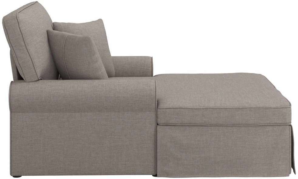Sofa Faina su sijonu 3 vnt. Tortora audinys 91 x 157 x 91 cm