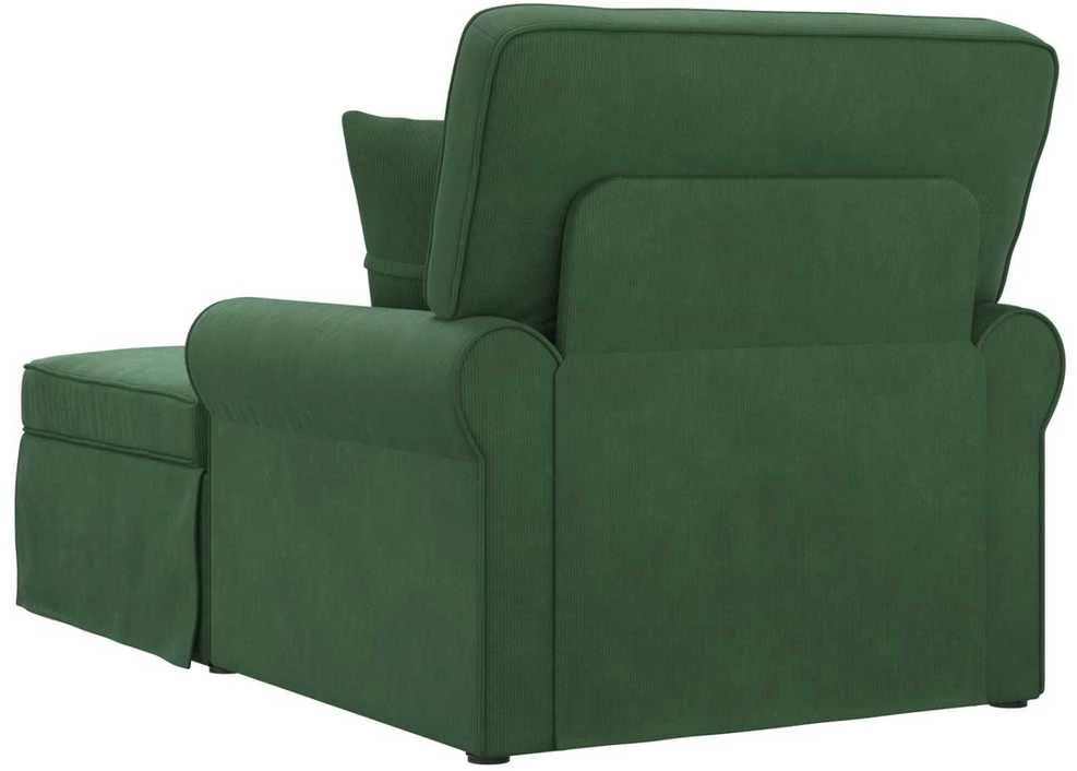 Sofa Faina su sijonu 3 vnt. Džiunglių žalia Kordūrinis audinys