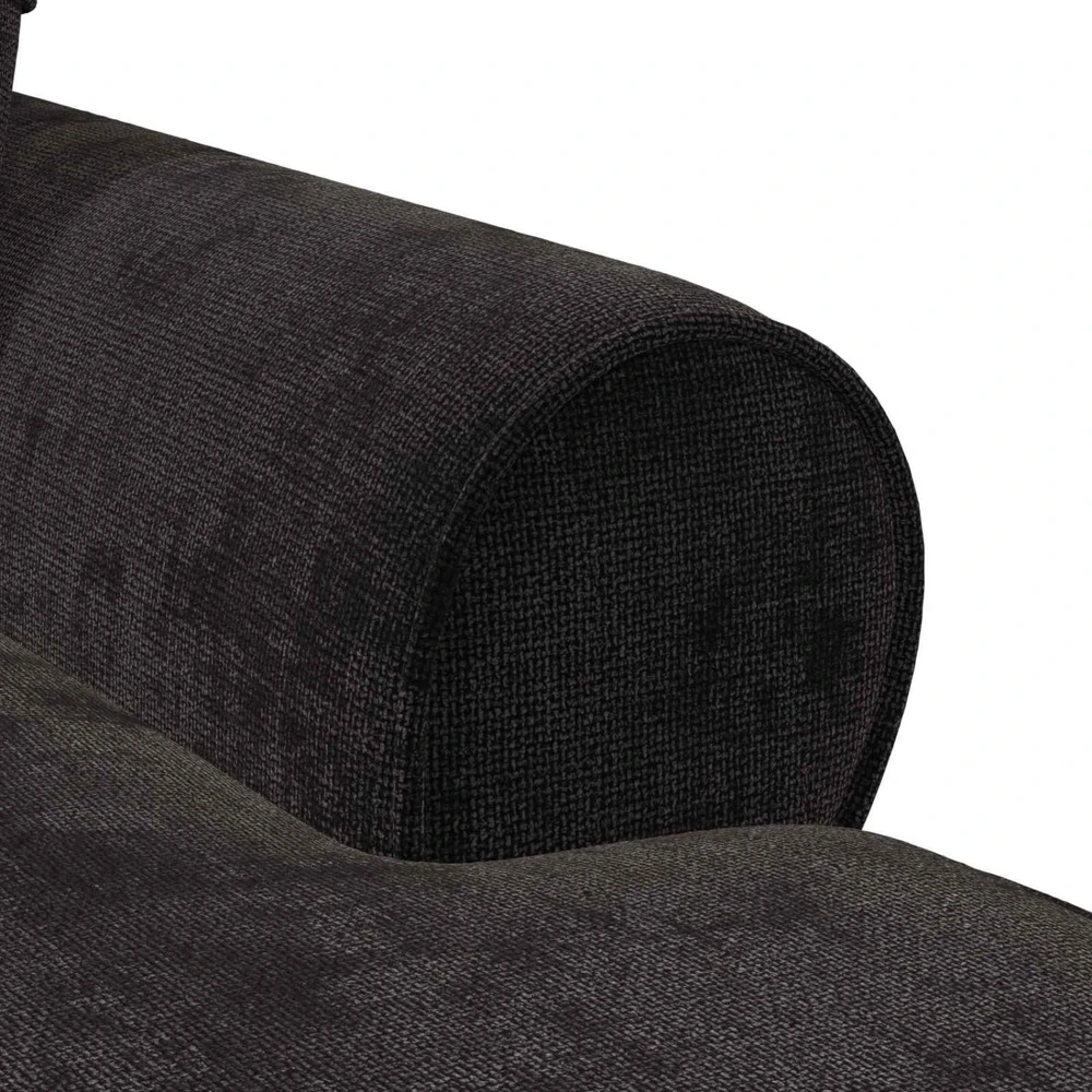 Gultas su pagalve Juoda 157 x 91 x 91 cm ARES