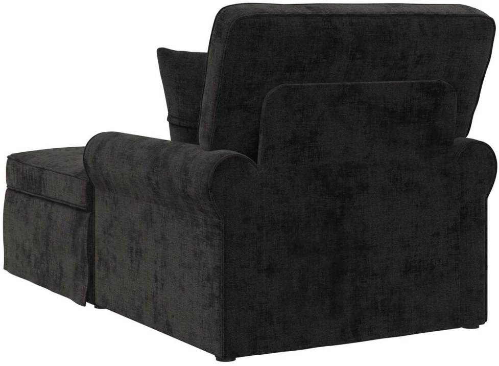 Gultas su pagalve Juoda 157 x 91 x 91 cm ARES