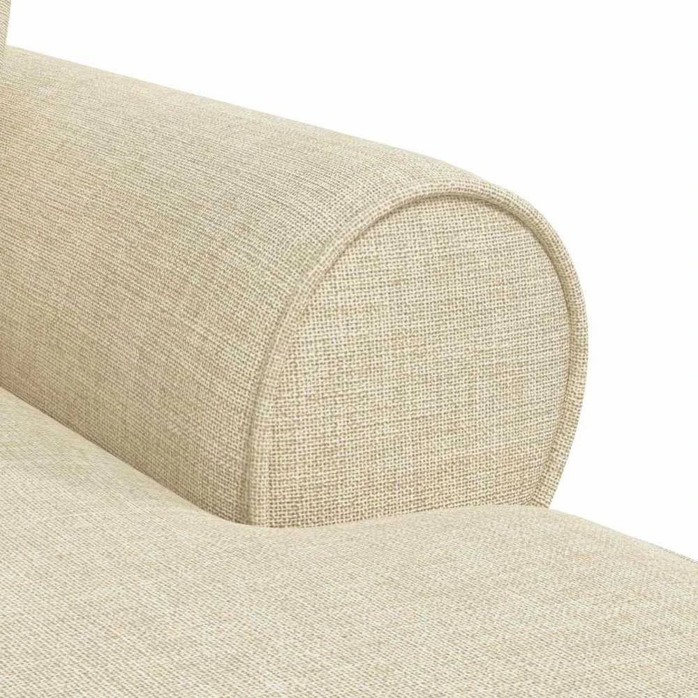 Sofa Faina su sijonu 3 vnt. Kreminė audinys 91 x 157 x 91 cm