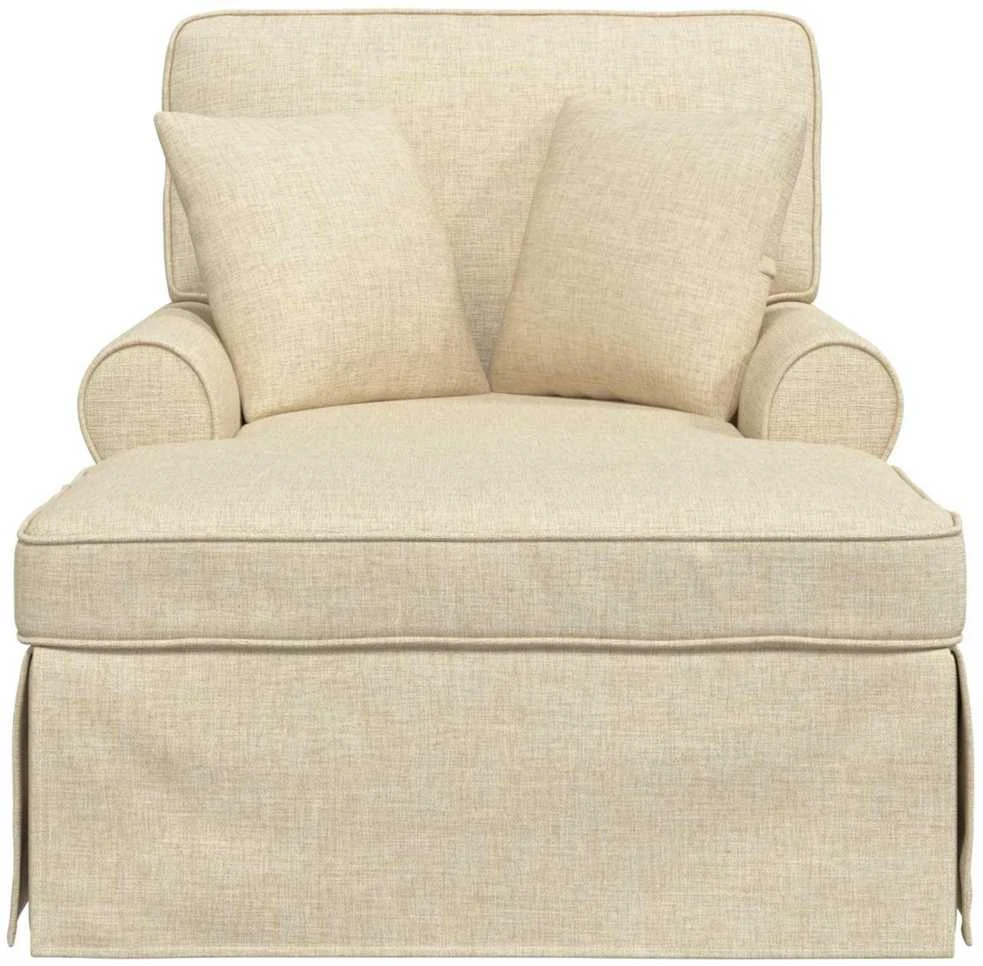 Sofa Faina su sijonu 3 vnt. Kreminė audinys 91 x 157 x 91 cm