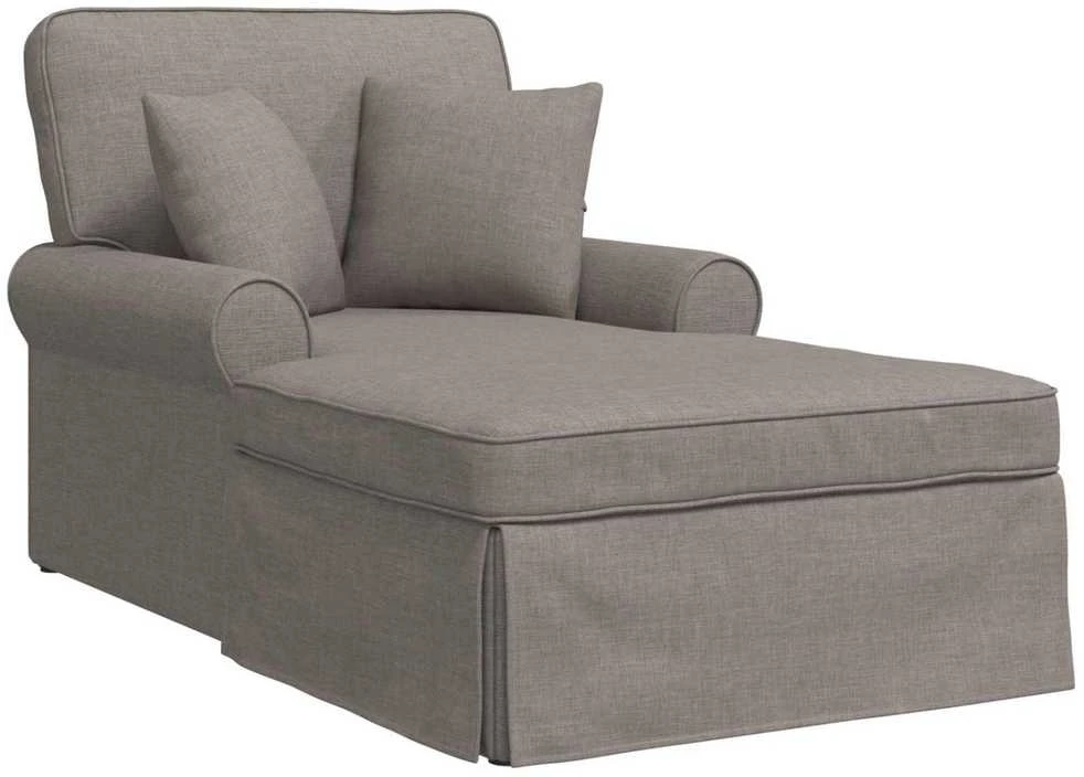Sofa Faina su sijonu 3 vnt. Tortora audinys 91 x 157 x 91 cm