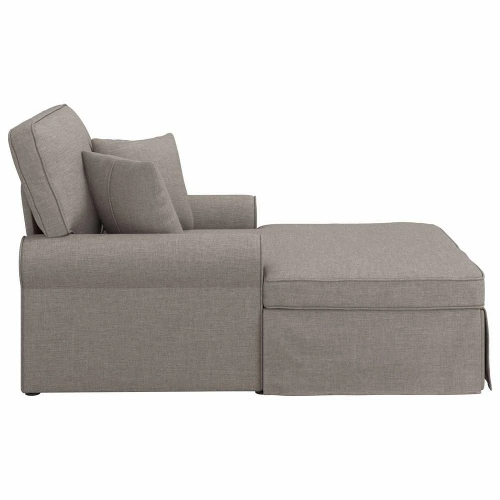 Sofa Faina su sijonu 3 vnt. Tortora audinys 91 x 157 x 91 cm