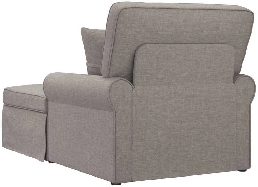 Sofa Faina su sijonu 3 vnt. Tortora audinys 91 x 157 x 91 cm