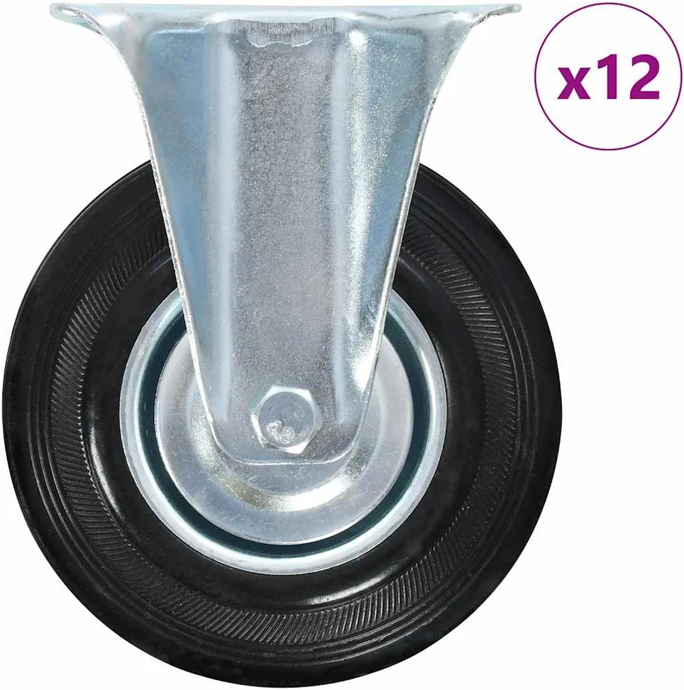 Fiksuojami ratukai, 125 mm, 12 vnt.