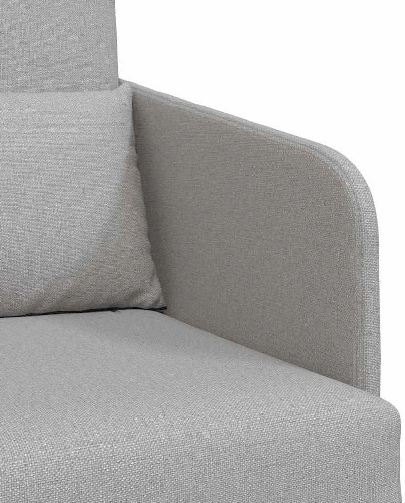 Sofa lova Debesų pilka 65 x 80 x 83 cm audinys