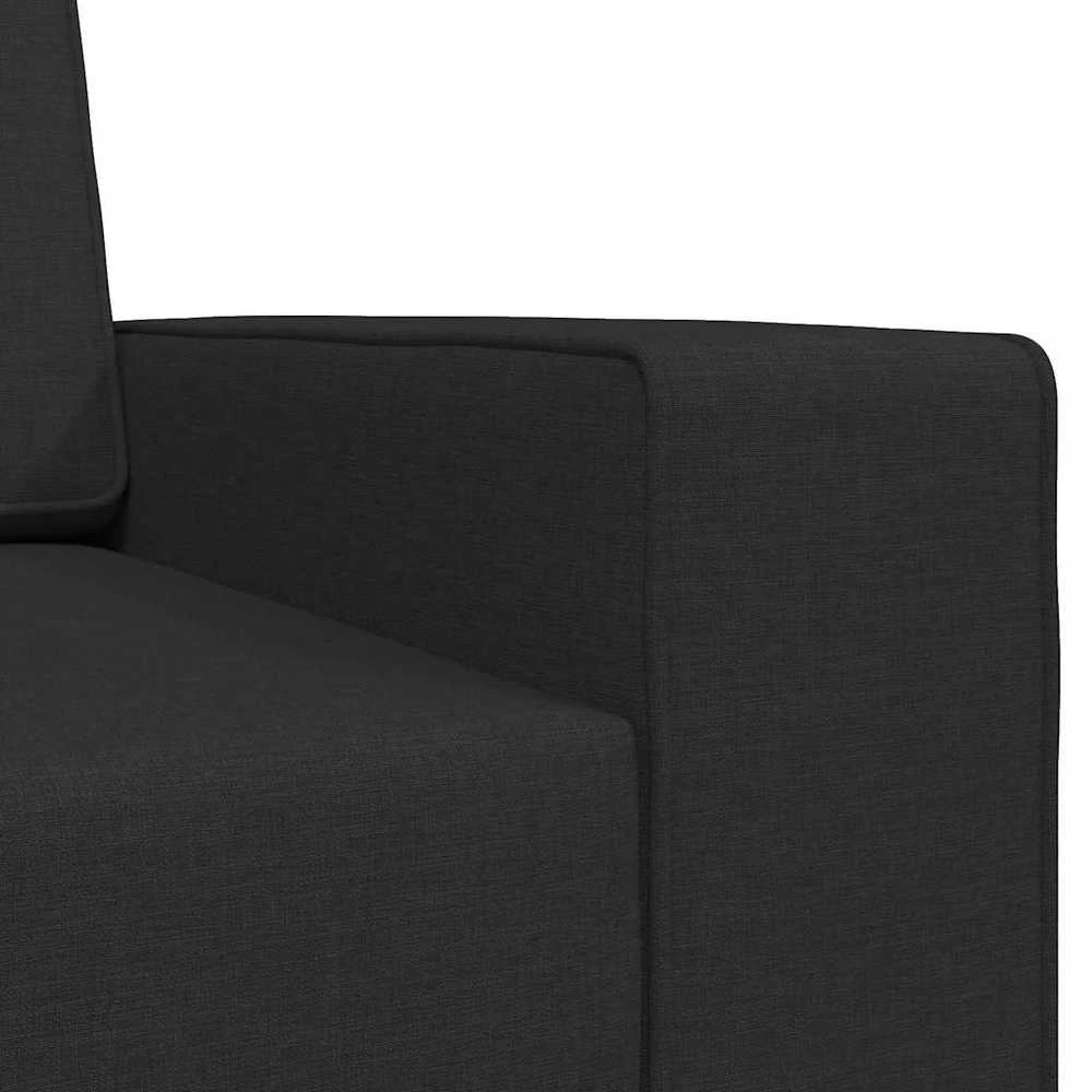 Sofa lova Juoda 245 x 78 x 77 cm audinys