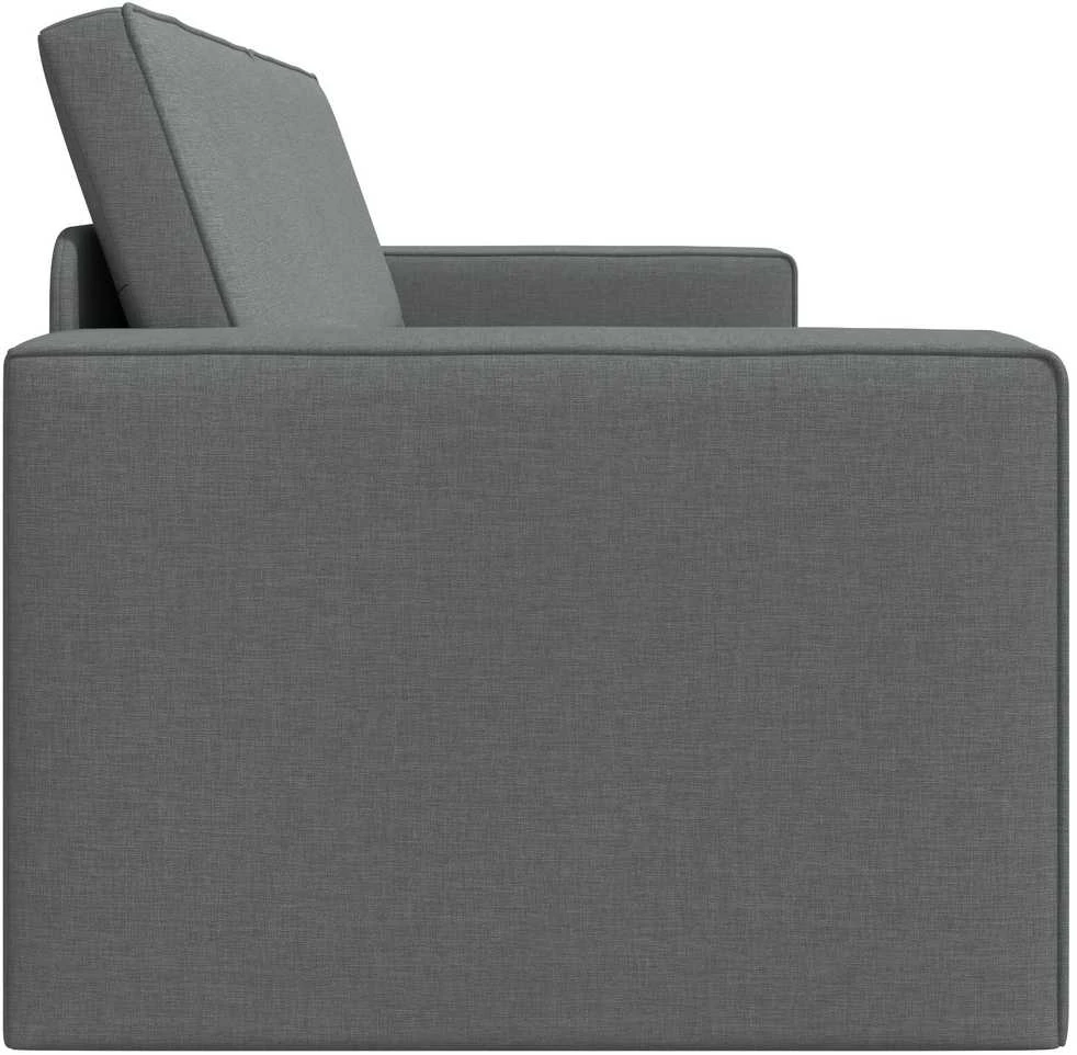 Sofa lova Tamsiai pilka 245 x 78 x 77 cm audinys