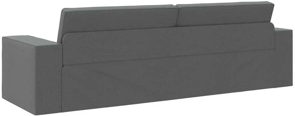 Sofa lova Tamsiai pilka 245 x 78 x 77 cm audinys