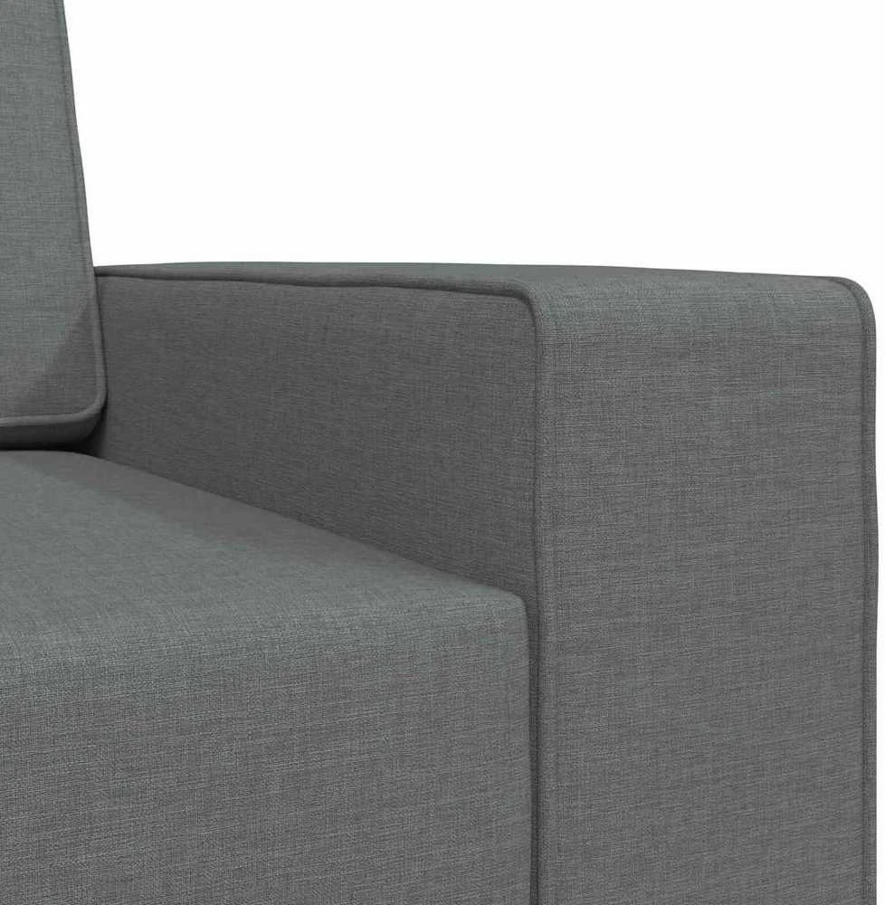 Sofa lova Tamsiai pilka 245 x 78 x 77 cm audinys