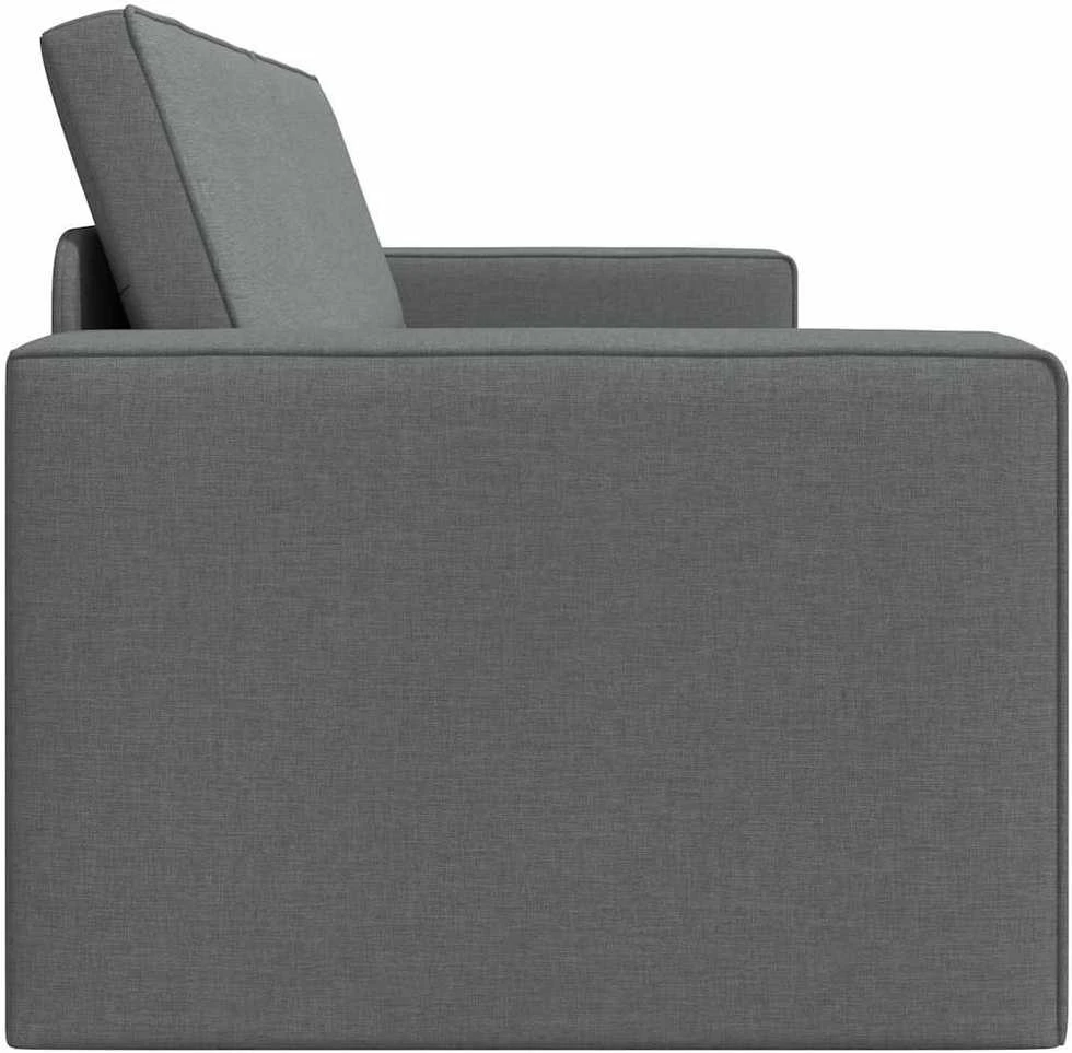 Sofa lova Tamsiai pilka 245 x 78 x 77 cm audinys