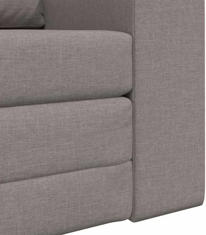 Sofa lova Taupe 98 x 71 x 83 cm audinys