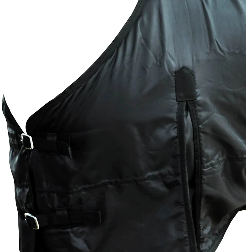 Flysinė, Dviejų Sluoksnių Gūnia su Pavaržomis, 125 cm, Juoda