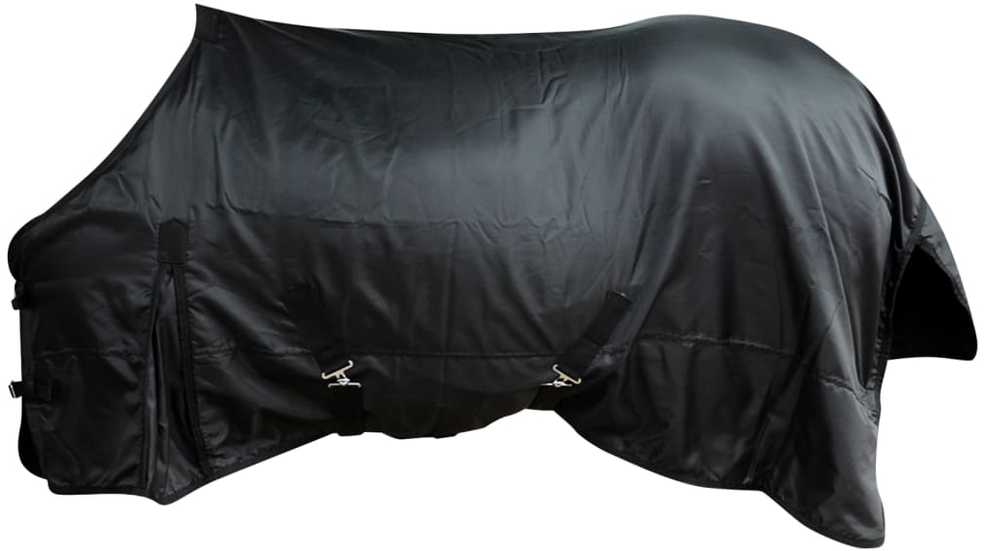 Flysinė, Dviejų Sluoksnių Gūnia su Pavaržomis, 125 cm, Juoda