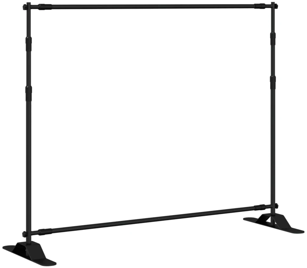 Fono laikikliai, 2vnt., juodos spalvos, 254x243cm, plienas