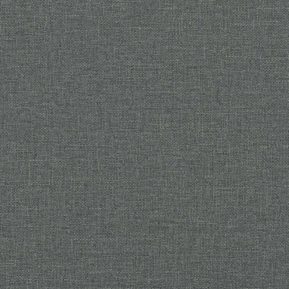 Fotelis Atlošiama masažinė kėdė su pakoja, tamsiai pilka, audinys