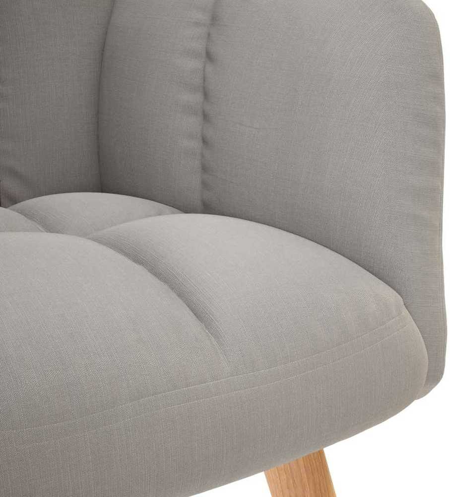 Fotelis Atpalaiduojanti kėdė Cloud Pilkas Fabric