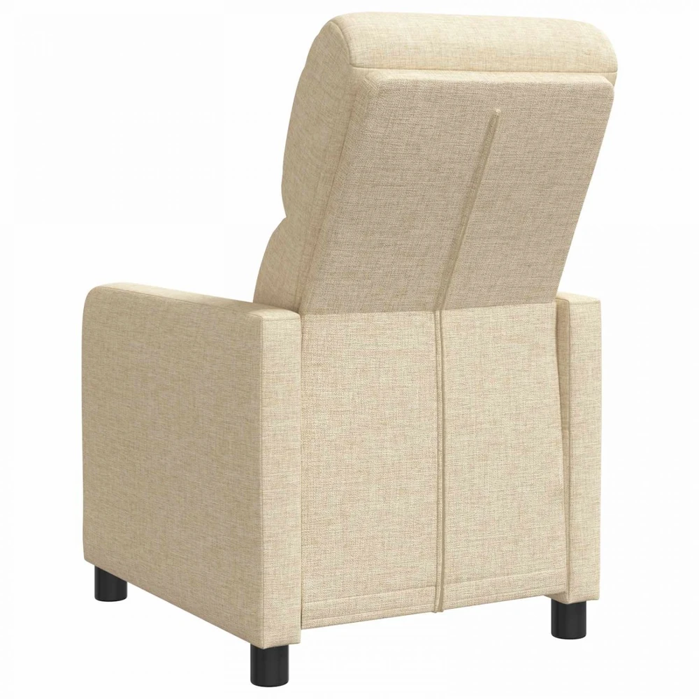 Fotelis Atsilošimas Kreminė Audinys