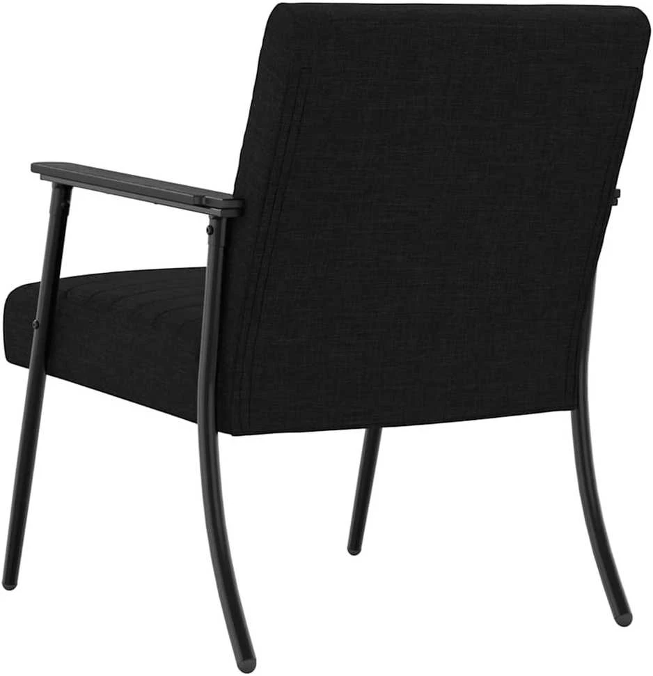 Fotelis krėslas Juoda 59 x 75 x 78 cm audinys